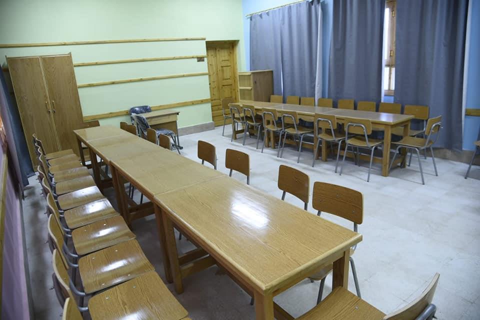 أعمال التطوير بمدرسة العروبة الابتدائية بإمبابة
