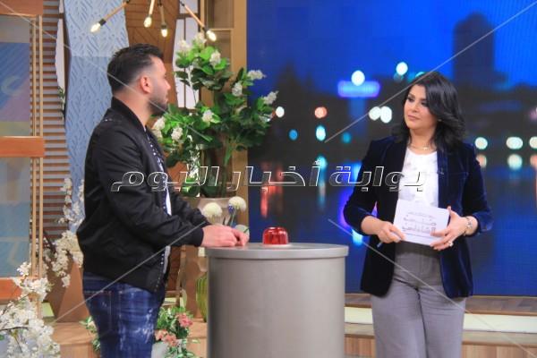 كواليس حلقة عماد متعب ويارا نعوم في «معكم»