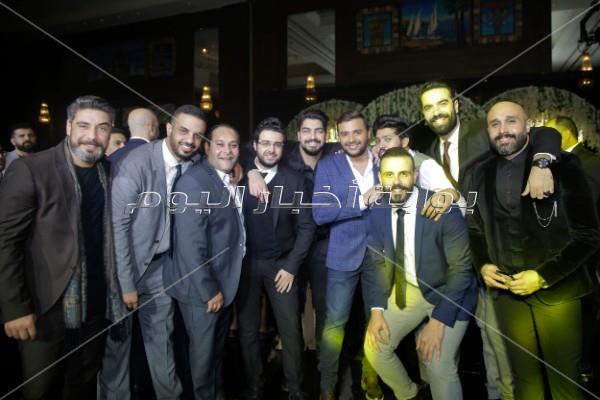 رامي صبري وحجاج يحتفلان بخطوبة «كوتي» بحضور النجوم