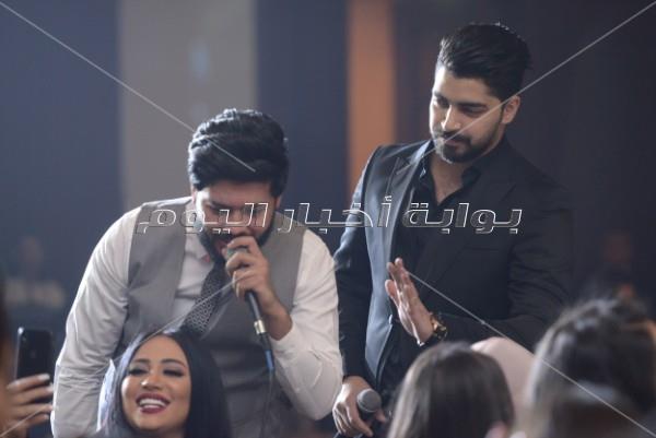 رامي صبري وحجاج يحتفلان بخطوبة «كوتي» بحضور النجوم