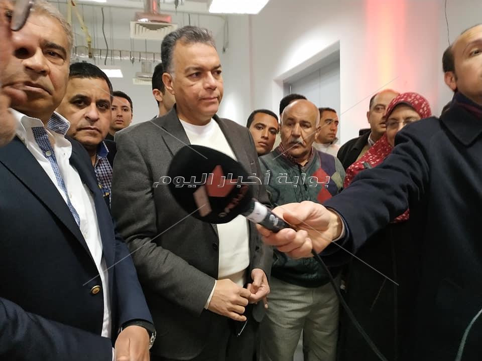  افتتاح برج إشارات مغاغة السكة الحديد انجاز جديد في مجال السكك الحديد