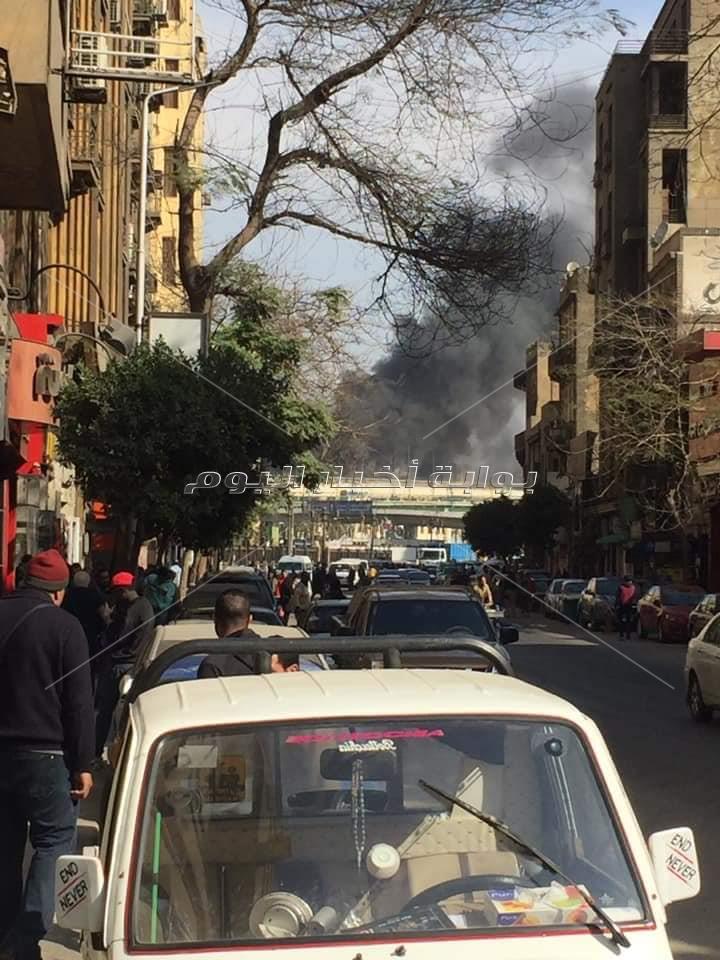 حريق محطة مصر