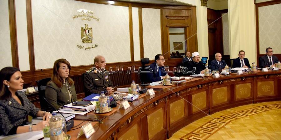 رئيس الوزراء يترأس اجتماع الحكومة الأسبوعي _ تصوير: أشرف شحاتة