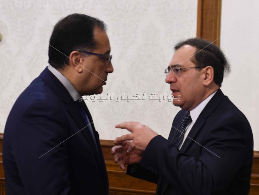 رئيس الوزراء يترأس اجتماع الحكومة الأسبوعي _ تصوير: أشرف شحاتة