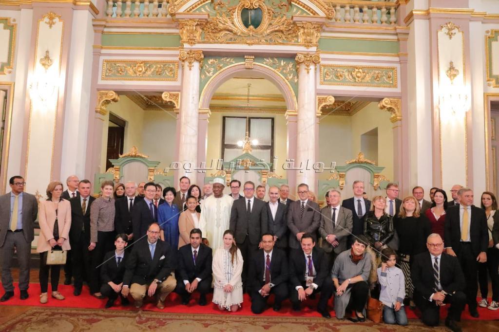 سفراء 30 دولة اجنبية في مصر يزرون قصر عابدين‎