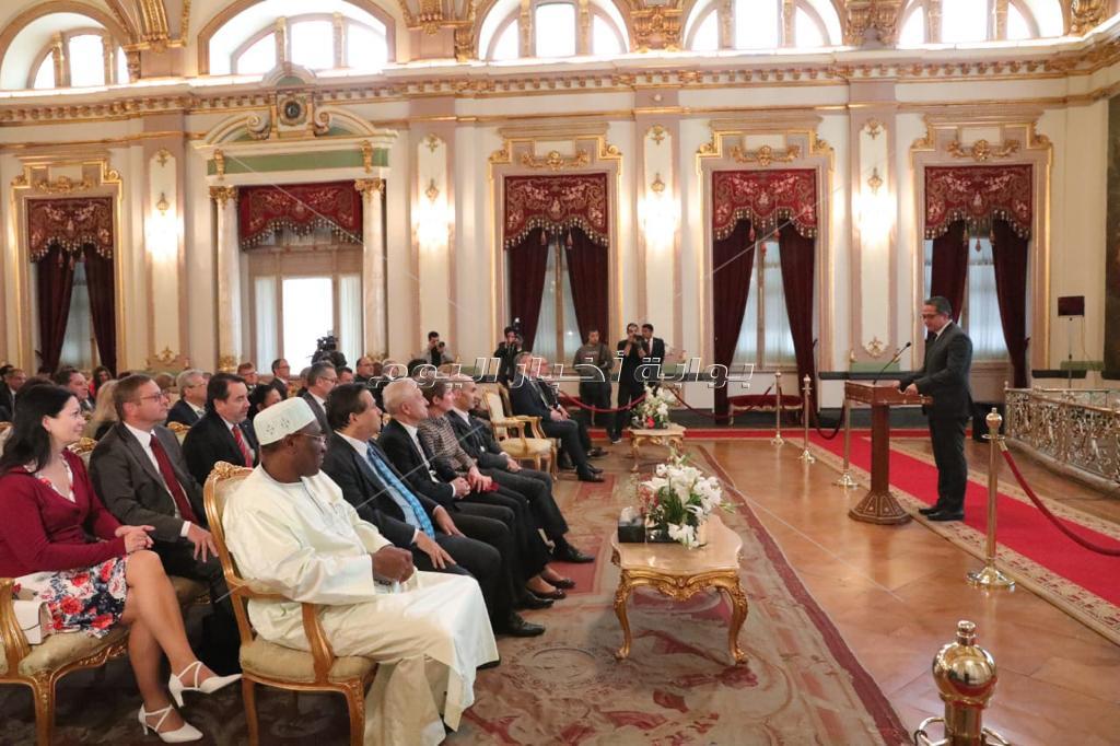سفراء 30 دولة اجنبية في مصر يزرون قصر عابدين‎
