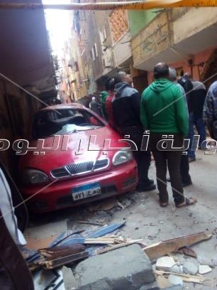  انفجار ماسورة غاز بالزاوية الحمراء