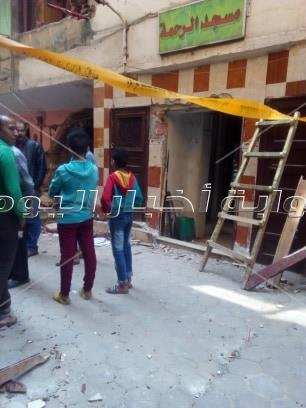  انفجار ماسورة غاز بالزاوية الحمراء
