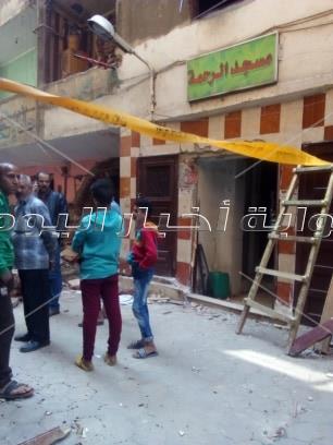  انفجار ماسورة غاز بالزاوية الحمراء