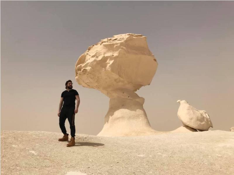 مغامر مصري يطلق مبادرة إظهار معالم وجمال مصر لتنشيط السياحة