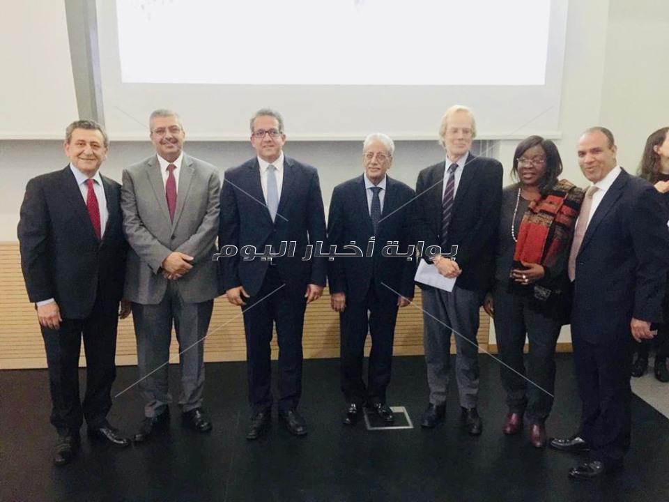 محاضرة عن الاكتشافات الأثرية الجديدة والمتحف المصري الكبير بجامعة هومبولدت الالمانية