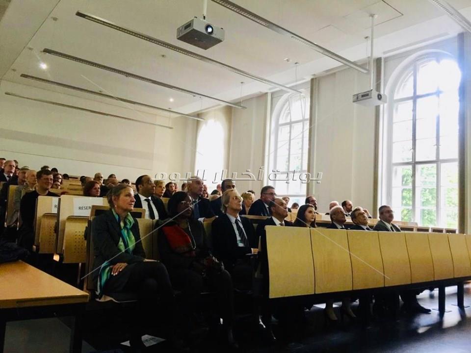 محاضرة عن الاكتشافات الأثرية الجديدة والمتحف المصري الكبير بجامعة هومبولدت الالمانية