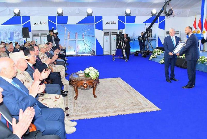 افتتاح الرئيس عبد الفتاح السيسي لمحور روض الفرج 