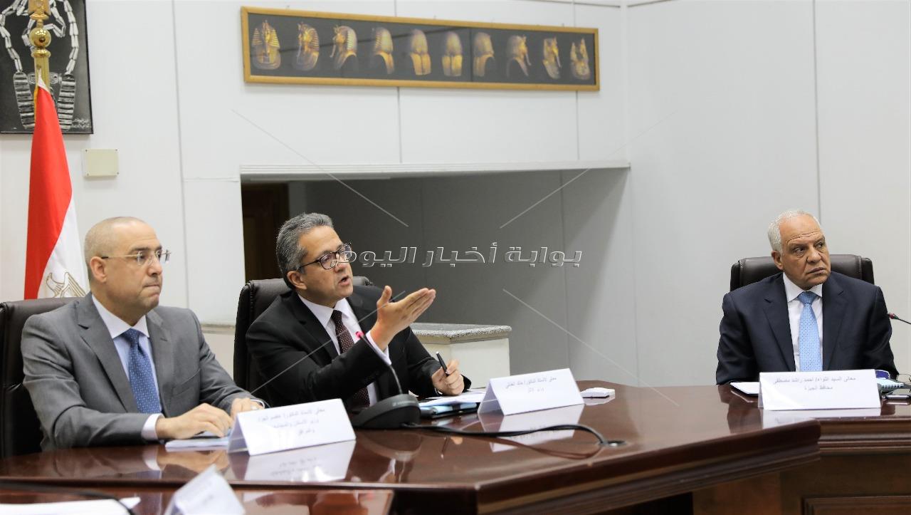 تطوير مناطق «المتحف الكبير والحضارة وآثار سقارة»