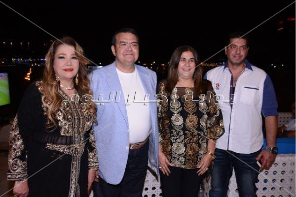  نجوم الرياضة والفن في سحور أماني عبده
