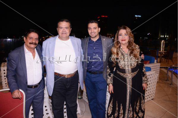  نجوم الرياضة والفن في سحور أماني عبده