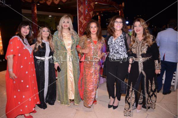  نجوم الرياضة والفن في سحور أماني عبده