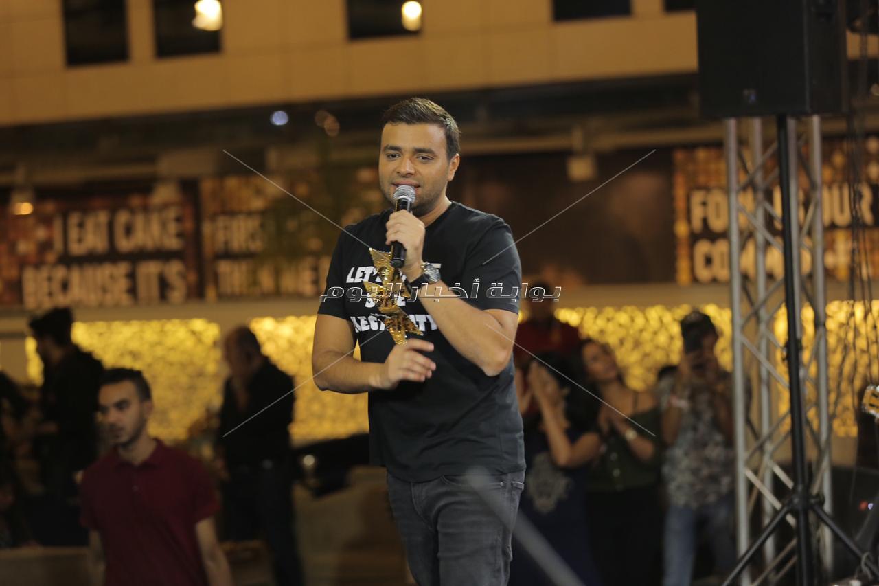 رامي صبري يختتم أقوى الحفلات الرمضانية بالشيخ زايد