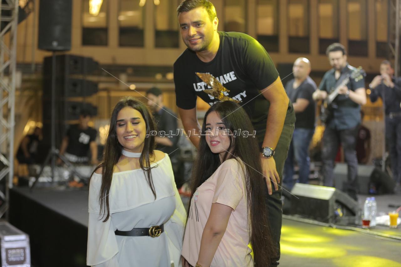 رامي صبري يختتم أقوى الحفلات الرمضانية بالشيخ زايد