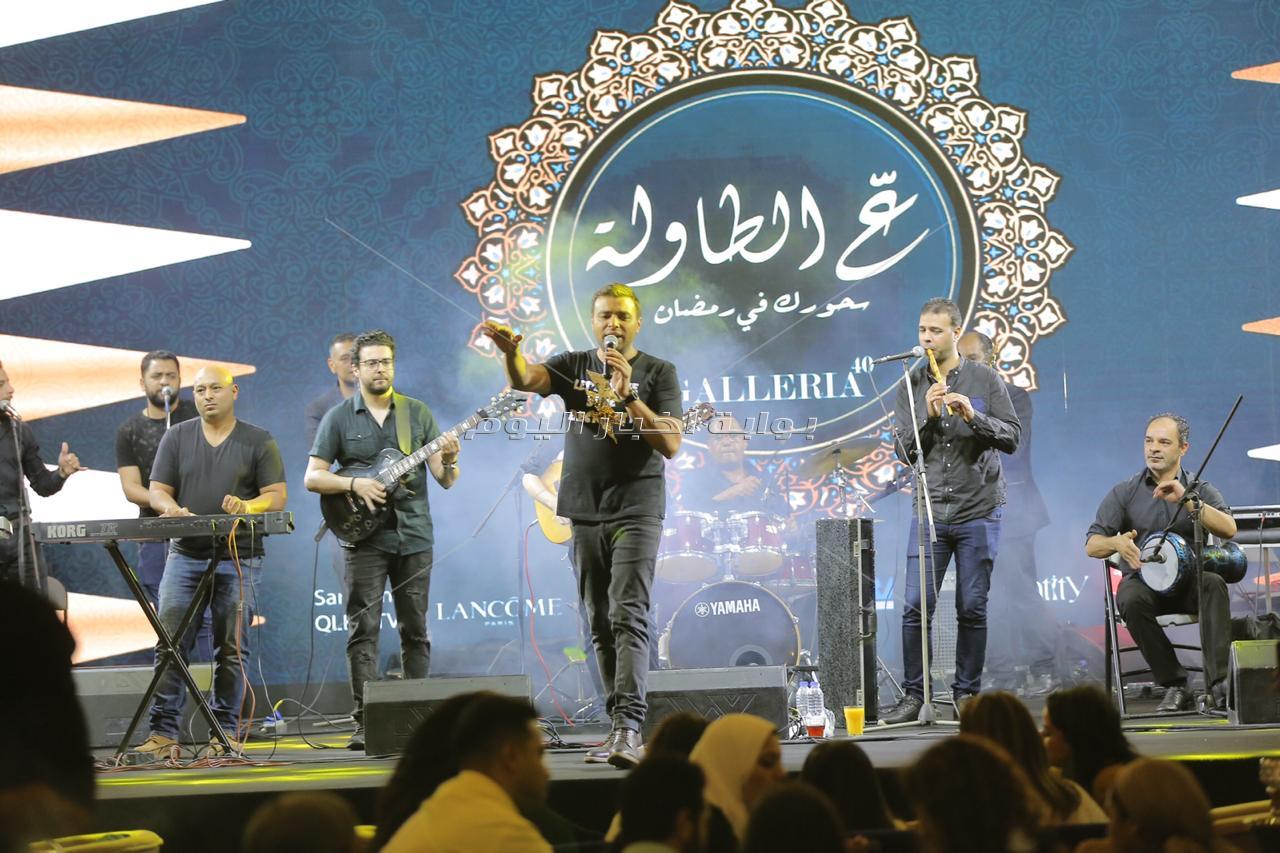رامي صبري يختتم أقوى الحفلات الرمضانية بالشيخ زايد