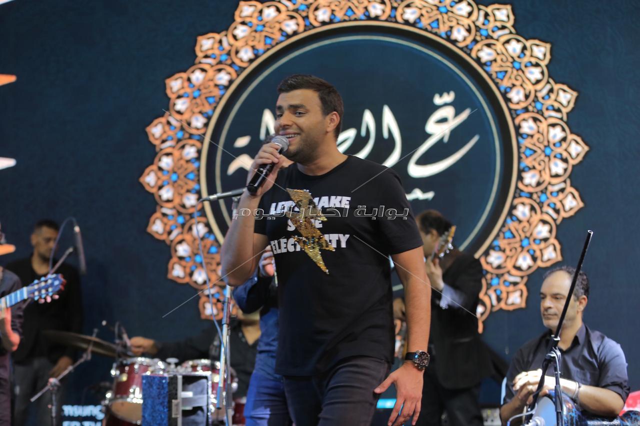 رامي صبري يختتم أقوى الحفلات الرمضانية بالشيخ زايد