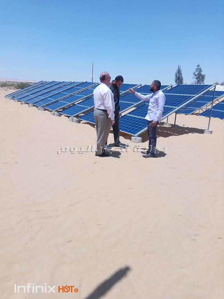  تحويل 100 بئر مياه جوفية للعمل بالطاقة الشمسية