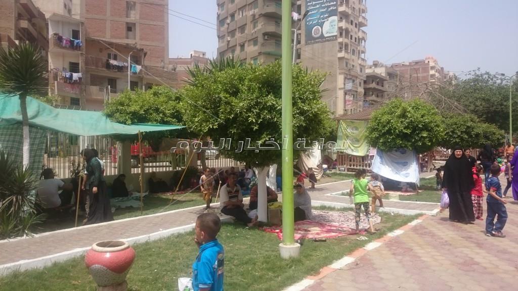 الغرباوية يستكملون فرحتهم باستقبال عيد الفطر لليوم الثانى