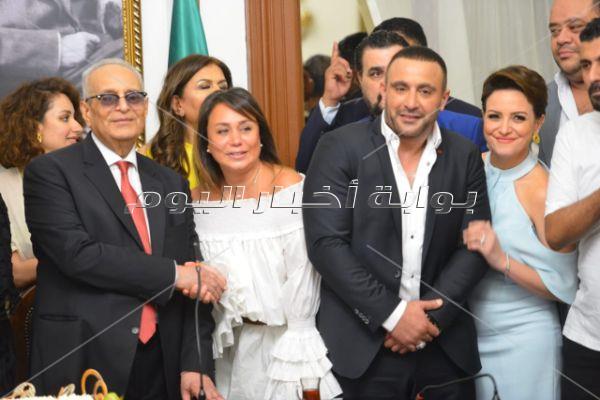 أبرزهم «السقا وعبد الغفور وصابرين».. «الوفد» يُكرم نجوم دراما رمضان