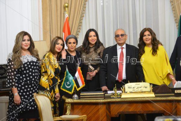 أبرزهم «السقا وعبد الغفور وصابرين».. «الوفد» يُكرم نجوم دراما رمضان