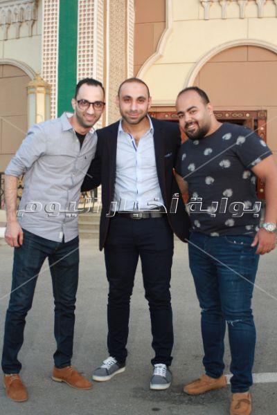 الفنان عمرو عبد العزيز يحتفل بعقد قران شقيقتة بحضور الفنانين