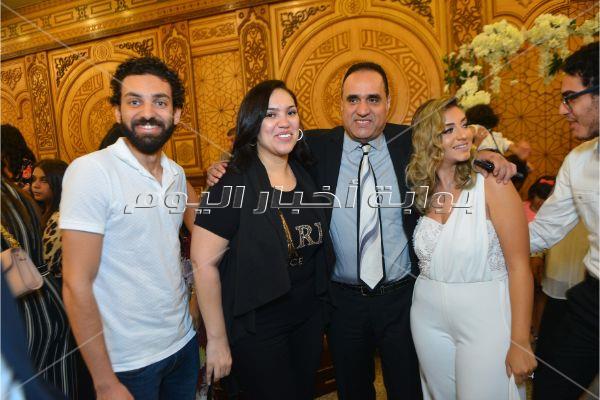 طارق فؤاد يحتفل بعقد قران ابنته على أحمد سيد السبكي