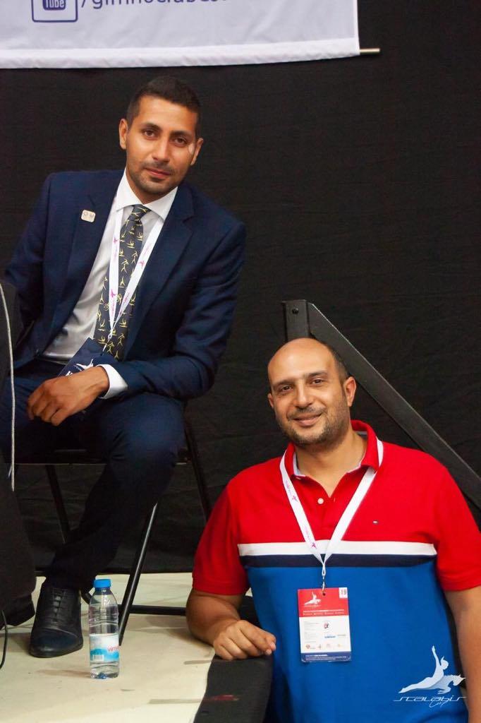 إسلام أبوالعلا أول  مصري رئيسا للجنة دولية للترامبولين 