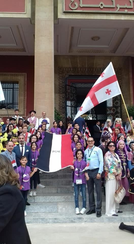 مصر تشارك مع 33 دوله في المهرجان الدولي اطفال السلام بالمغرب