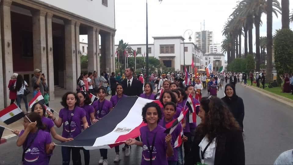 مصر تشارك مع 33 دولة في مهرجان أطفال السلام بالمغرب