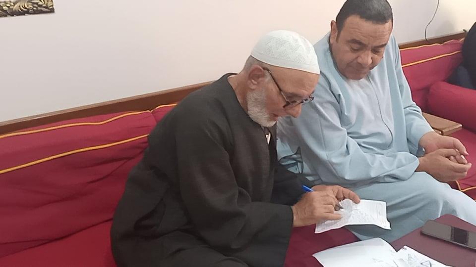 اهالي ضحايا معهد الاورام