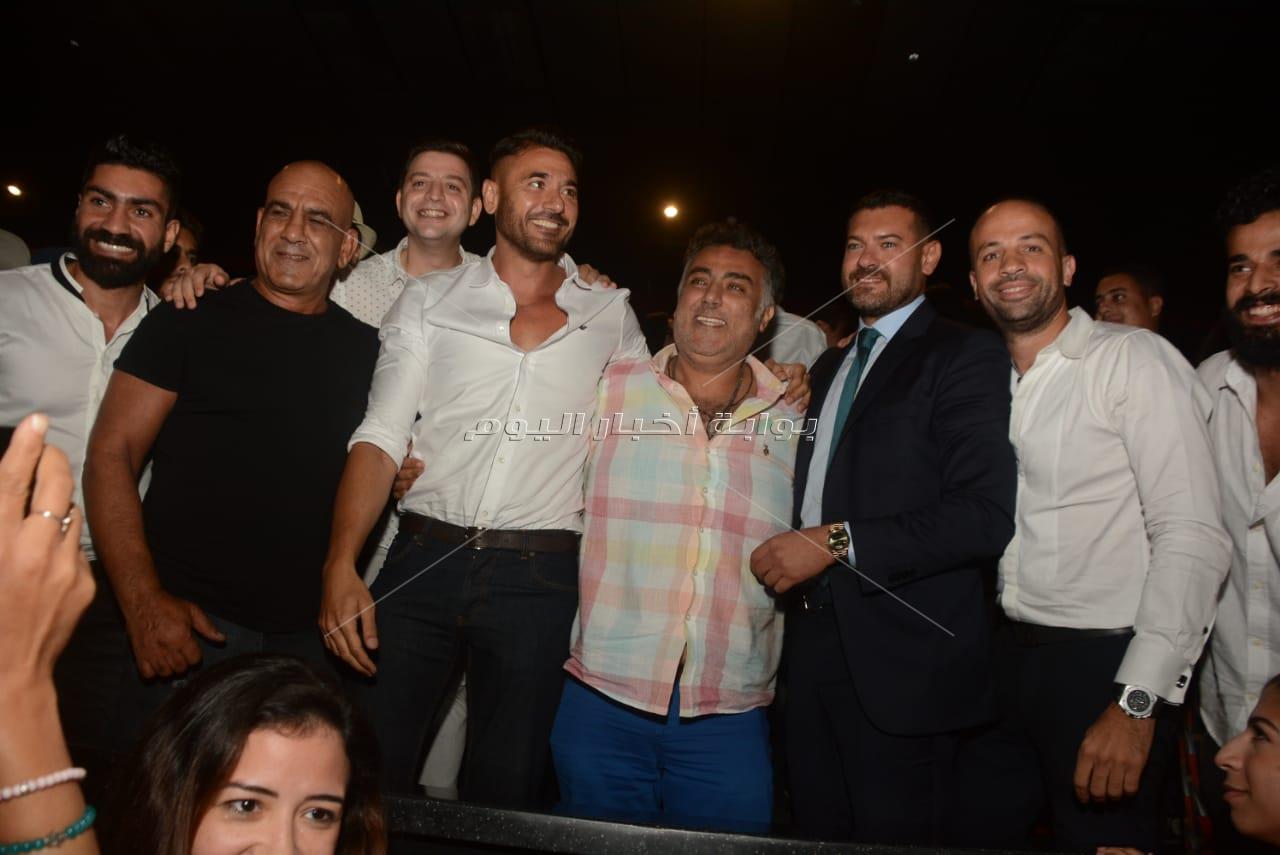 أبطال «أولاد رزق 2» يحتفلون بالعرض الخاص.. وغياب أحمد الفيشاوي
