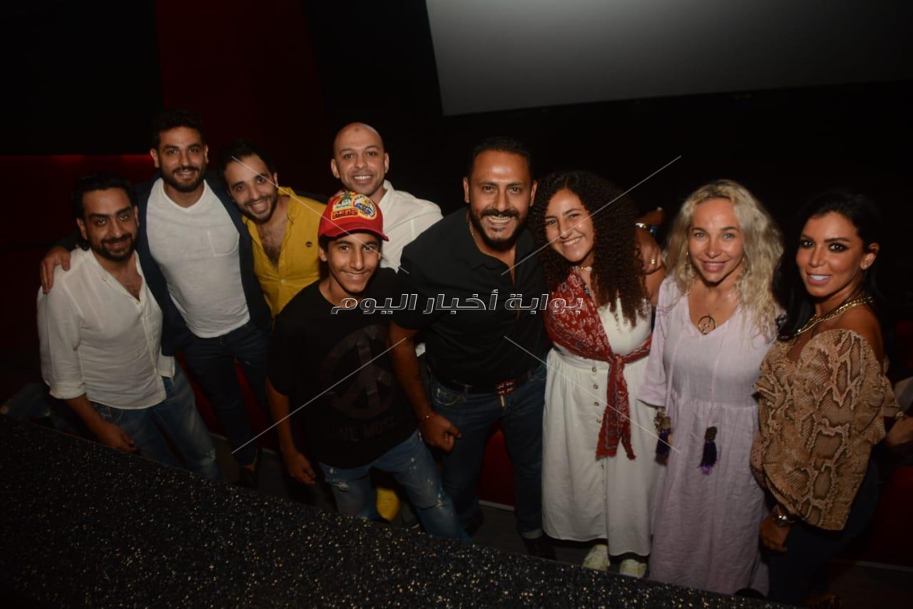أبطال «أولاد رزق 2» يحتفلون بالعرض الخاص.. وغياب أحمد الفيشاوي