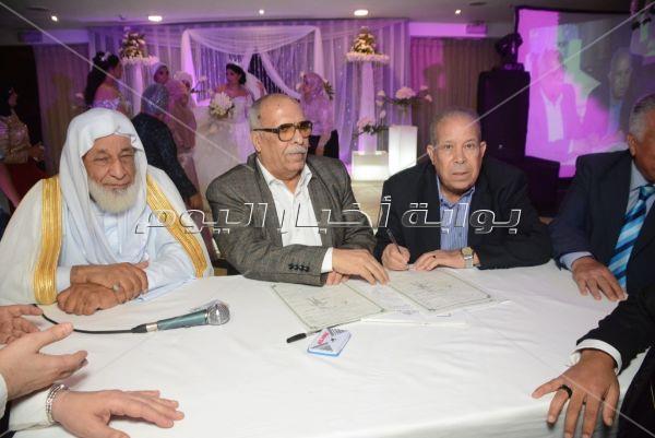 نجوم الرياضة يحتفلون بزفاف حسن يوسف