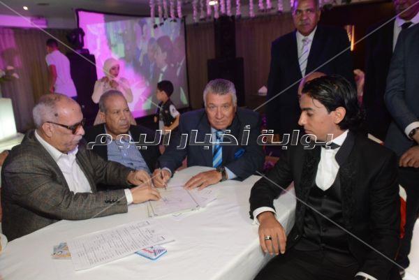 نجوم الرياضة يحتفلون بزفاف حسن يوسف