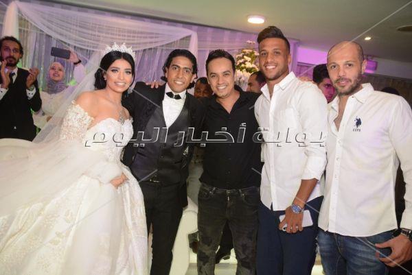 نجوم الرياضة يحتفلون بزفاف حسن يوسف