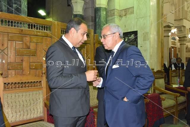 كبار رجال الدولة يشاركون عزاء المستشار محمد مختار عبد اللطيف زعزوع 
