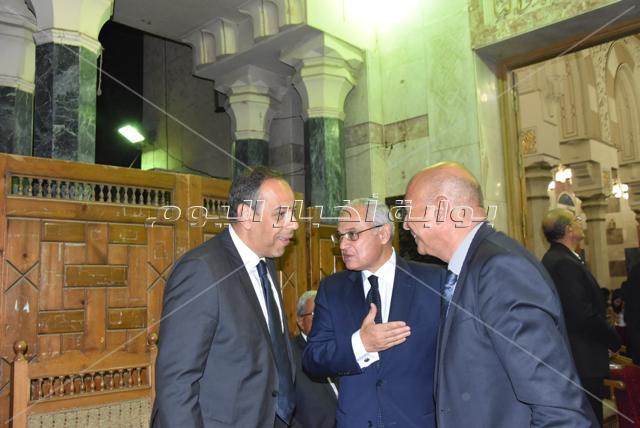 كبار رجال الدولة يشاركون عزاء المستشار محمد مختار عبد اللطيف زعزوع 