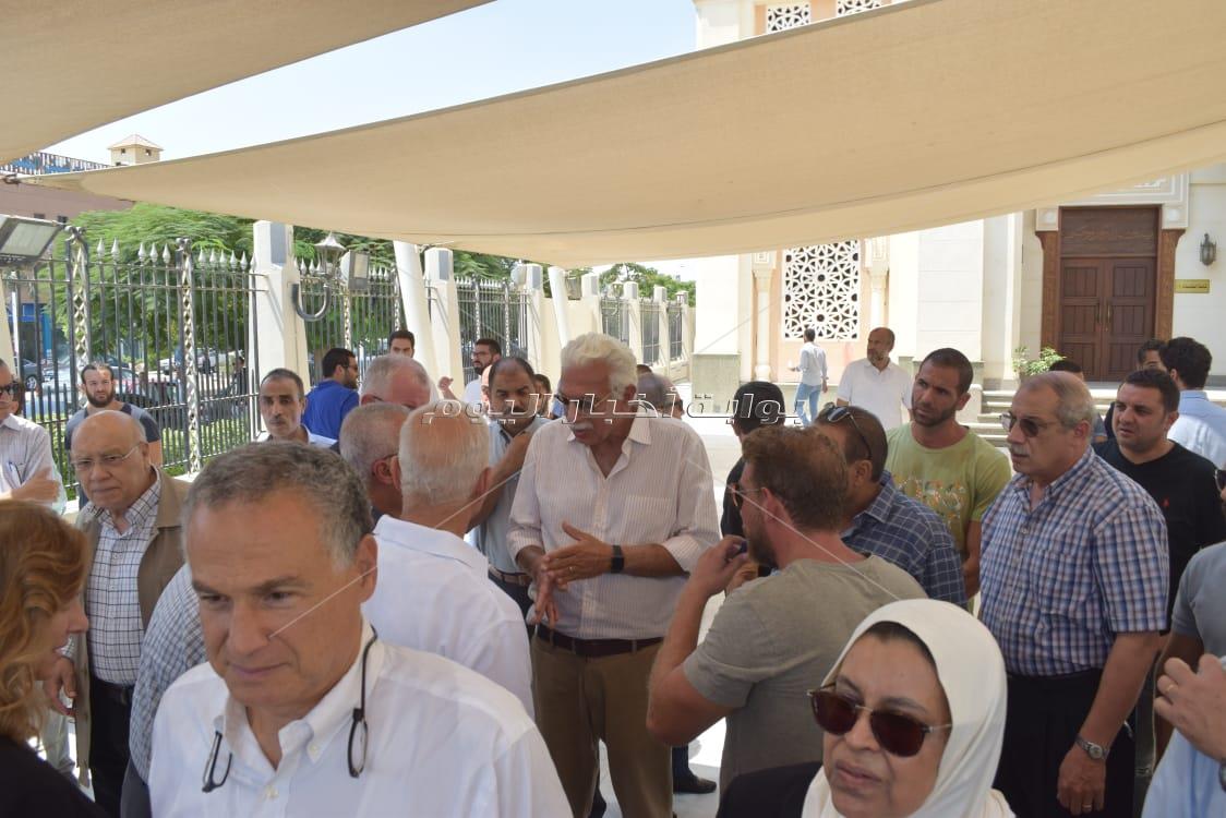 جنازة والدة احمد نظيف