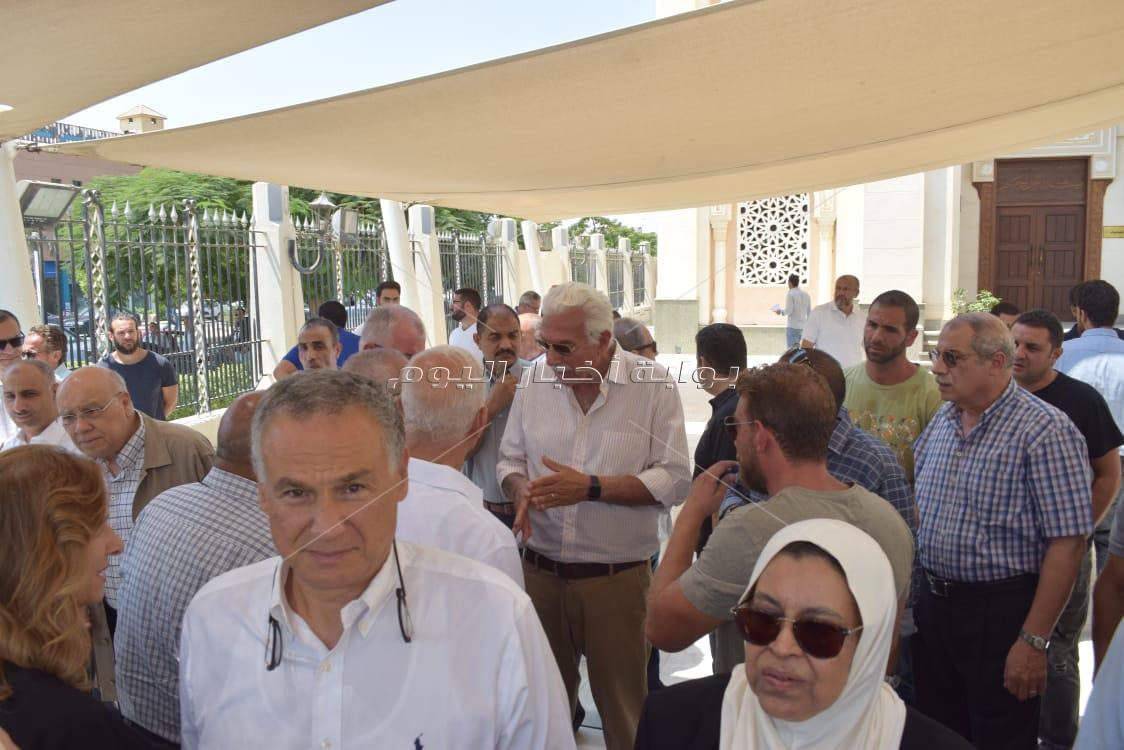 جنازة والدة احمد نظيف
