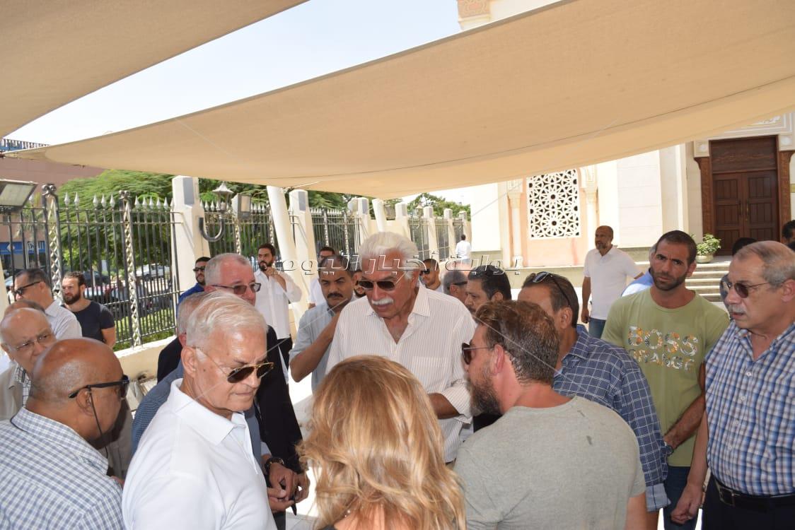 جنازة والدة احمد نظيف