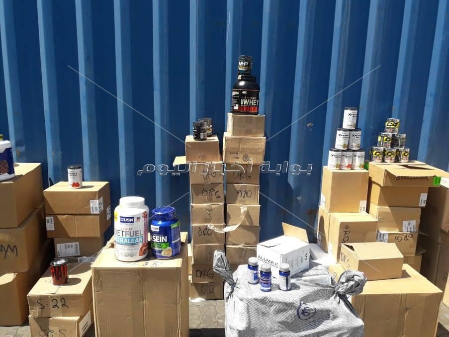 إحباط تهريب أدوية ومستحضرات تجميل وأجهزة لاسلكي بميناء الإسكندرية
