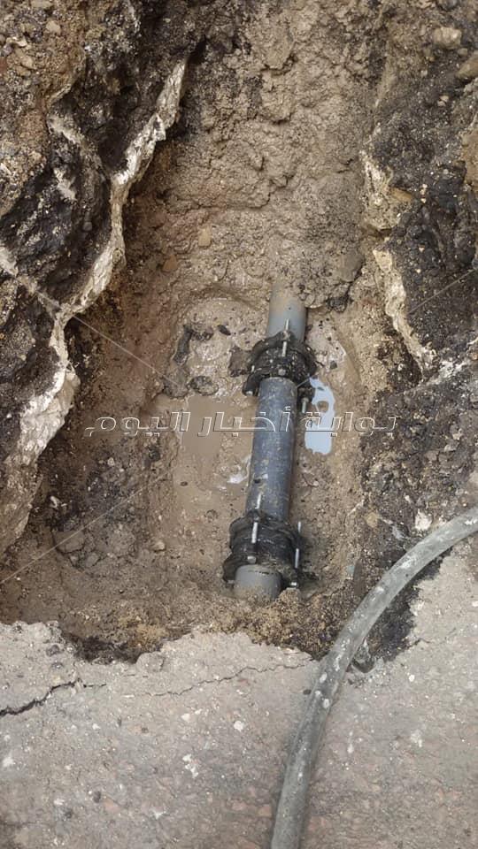 هبوط أرضي يتسبب في ميل عقار من 8 طوابق بالإسكندرية