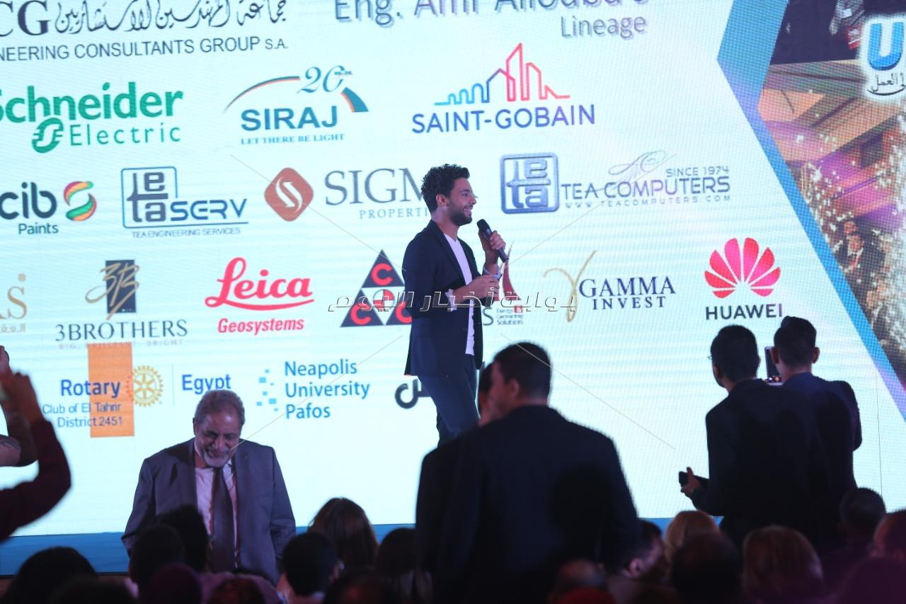 تكريم أحمد جمال باحتفالية «المهندسين الإستشاريين»
