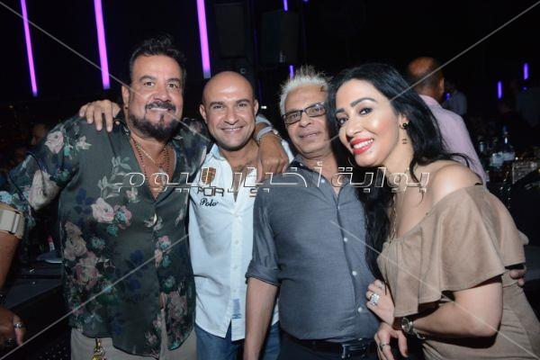 صوفينار وكاريكا وإيناس النجار في عيد ميلاد بشرى