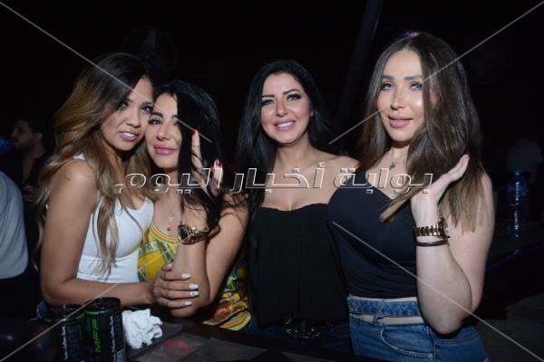 صوفينار وكاريكا وإيناس النجار في عيد ميلاد بشرى